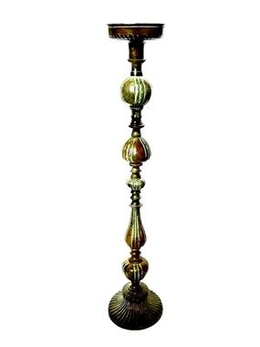 Interlude Home Industrial Iron Candle Holder